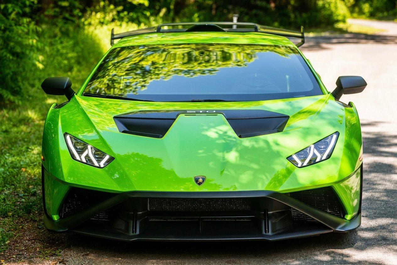2022 Huracán STO, front view